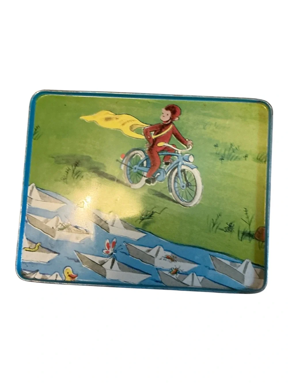 Blue Metal Wall Decor - Playful Kite Design